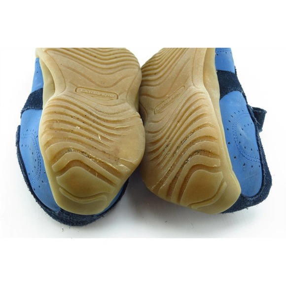Lands' End Toddler Girls 10 Medium Blue Mary Jane Leather - Picture 6 of 7